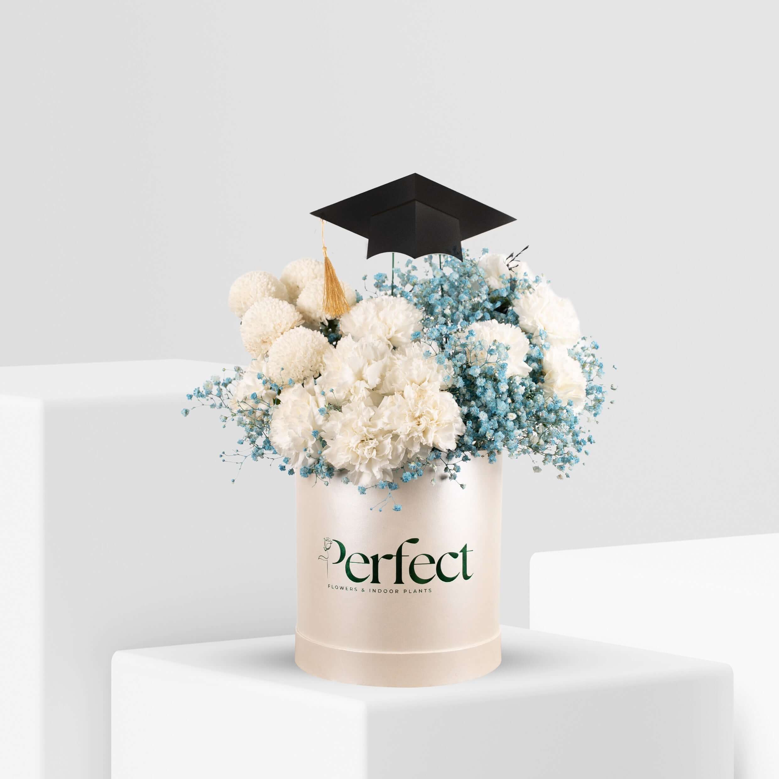 Blue Heaven Graduation Box