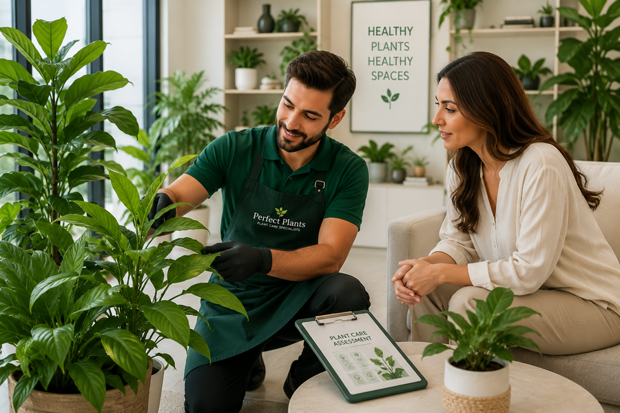 Indoor Plant Maintenance